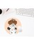 Kafadar Ayılar Baskılı Yuvarlak Mouse Pad 1