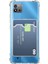 Realme C11 Kapak Kamera Korumalı Kartlıklı Darbe Emici Özellikli Şeffaf Silikon Kılıf 1