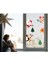 Yılbaşı Noel Baba, Penguen, Kardan Adam, Kurabiye Adam Cam, Duvar, Kapı Sticker 2