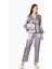 Saten Gecelik Sabahlık Pijama Takım Şort Takım 6'lı Gelin Çeyiz Seti 6025 2