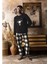 Erkek Kışlık Polar Pijama Takımı K100/13 - 1 Adet 2