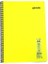 A4 80 Yaprak Spiralli Plastik Neon Kapak Defter 4