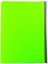 A4 60 Yaprak Spiralli Plastik Neon Kapak Defter 2