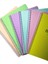 A4 72 Yaprak Pastoral Spiralli Plastik Kapak Defter 5