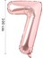 Folyo Balon Büyük Boy Rakam Helyum Balon 100 cm Rosegold Renk Bride To Be Bekarlığa Veda 1
