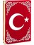 Kadife Kaplı Sandıklı Ay Yıldız Türkiye Özel Tasarım Kuranı Kerim Seti 5