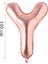 Folyo Balon Büyük Boy Harf Helyum Balon 100 cm Rosegold Renk Bride To Be Bekarlığa Veda 1