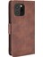 - 1383 Oukitel C21 Pro Için Darbeye Dayanıklı Kart Tutuculu Telefon Kılıfı - Kahverengi (Yurt Dışından) 5