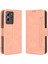 - 1383 Oukitel C32 Için Darbeye Dayanıklı Kart Tutuculu Telefon Kılıfı - Pembe (Yurt Dışından) 1