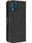 - 1383 Motorola Moto E13 4g Için Darbeye Dayanıklı Kart Tutuculu Telefon Kılıfı - Siyah (Yurt Dışından) 5
