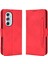 - 1383 Motorola Moto Edge X30 Için Darbeye Dayanıklı Kart Tutuculu Telefon Kılıfı - Kırmızı (Yurt Dışından) 1