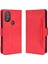 - 1383 Motorola Moto G Power 2022 Için Darbeye Dayanıklı Kart Tutuculu Telefon Kılıfı - Kırmızı (Yurt Dışından) 1