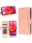 - 1383 Motorola Moto G Power 2022 Için Darbeye Dayanıklı Kart Tutuculu Telefon Kılıfı - Pembe (Yurt Dışından) 4