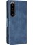 - 1383 Sony Xperia 1 Ⅳ Için Darbeye Dayanıklı Kart Tutuculu Telefon Kılıfı - Mavi (Yurt Dışından) 5