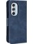 - 1383 Motorola Moto Edge X30 Için Darbeye Dayanıklı Kart Tutuculu Telefon Kılıfı - Mavi (Yurt Dışından) 5