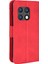 - 1383 Oneplus 10 Pro 5g Için Darbeye Dayanıklı Kart Tutuculu Telefon Kılıfı - Kırmızı (Yurt Dışından) 5