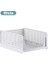 Beyaz 43X32X14CM Elbise Saklama Kutusu Iç Çekmeceler Organizatör Dolap Bölmesi Saklama Kutusu Elbise Oyuncaklar Kitap Bölücü Saklama Sepeti Kılıfı (Yurt Dışından) 1