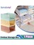 Beyaz 43X32X18CM Elbise Saklama Kutusu Iç Çekmeceler Organizatör Dolap Bölmesi Saklama Kutusu Elbise Oyuncaklar Kitap Bölücü Saklama Sepeti Kılıfı (Yurt Dışından) 2