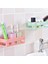 Dikdörtgen Yeşil Çok Fonksiyonlu Raf Drenaj Raf Banyo Vantuz Depolama Rafı Banyo Sepeti Mutfak Depolama Rafı Lavabo Mutfak Aksesuarları (Yurt Dışından) 4