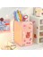 Pembe Kawaii Masa Düzenleyici Buzdolabı Kalemlik Çok Fonksiyonlu Büyük Kapasiteli Masaüstü Kırtasiye Japon Kalem Organizatör (Yurt Dışından) 5