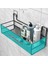 1 Adet Siyah Orta 1/2 Adet Banyo Rafları Hiçbir Matkap Metal Demir Köşe Raf Duş Şampuan Tutucu Depolama Banyo Organizatör Banyo Aksesuarları (Yurt Dışından) 4
