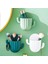 Beyaz Banyo Depolama Tutucu Plastik Duvar Kendinden Yapışkanlı Kaktüs Depolama Rafı Mutfak Banyo Diş Fırçası Depolama Duvar Montaj Tutucu (Yurt Dışından) 4