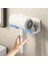 Beyaz Mağaza Saç Kurutma Makinesi Yumruksuz Güçlü Yapışkanlık Düzleştirici Tutucu Banyo Aksesuarları (Yurt Dışından) 3