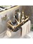 Standart Altın Yumruksuz Banyo Rafı Duvara Monte Alüminyum Raflar Şampuan Duş Depolama Rafı Tuvalet Tutucu Organizatör Banyo Aksesuarları (Yurt Dışından) 4