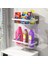 Sabun Tutucu-2 Adet 1/2 Adet Alüminyum Banyo Rafları Matkapsız Köşe Raf Duş Mutfak Banyo Organizatör Banyo Aksesuarları Için Şampuan Tutucu (Yurt Dışından) 5