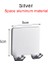 Gümüş 1 Pc 1 Adet Tıraş Bıçağı Tutucu Duş Paslanmaz Çelik Banyo Duvar Jilet Raf Erkekler Tıraş Makinesi Raf Askı Mutfak Yapışkanlı Depolama Kanca (Yurt Dışından) 1