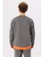 Erkek Vibe Oversize Antrasit Sweatshirt 4