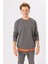 Erkek Vibe Oversize Antrasit Sweatshirt 1