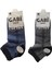 Gabi Calze Cotton Erkek Spor Babet Çorap 6 Adet 4