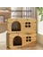 Kedi Tırmalama Tahtası Ahşap Kedi Evi (Yurt Dışından) 2