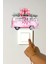 Yeni Yıl Vintage Pembe Minibüs Yılbaşı Kış Konseptli Sticker Yılbaşı Süsü Noel Kış Konseptli Priz 1