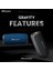 Gravity RGB Aydınlatmalı IPX7 Su Geçirmez 4000mAh Batarya Bluetooth 5.3 45W Taşınabilir Stereo TWS Hoparlör Siyah 4