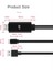 2'si 1 Arada USB C 3.1 Type-C - HDMI Uyumlu 4K 30Hz Adaptör Kablosu (Yurt Dışından) 1