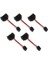 Adet Sata 15PIN Erkek - 6pin Sata Kablosu (Yurt Dışından) 1