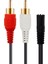 2-Rca Erkek - Dişi 3,5 mm Jack Aux Stereo Ses Kablosu (Yurt Dışından) 4