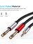 Gitar Mikser Bas Için Çift 6.5mm Adaptör Jakı Ses Kablosu 3.5mm (Yurt Dışından) 2