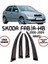 Skoda Fabia Mügen Cam Rüzgarlığı Hb 2000-2009 Arası 4 Lü Set 1