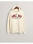 Erkek Krem Relaxed Fit Kapüşonlu Logolu Sweatshirt 2007068.130 1