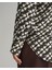 Kadın Bej Relaxed Fit Klasik Yaka Desenli Gömlek 4300248.116 5
