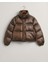 Kadın Kahverengi Relaxed Fit Dik Yaka Mont 4700295.274 3