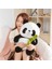 Sevimli Panda Sarılma Bambu Bebek Bebek Huahua Peluş Oyuncak Sarılma Uyuyan Bebek Kız Hediye (Yurt Dışından) 4