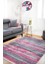 Ryazan Pembe Modern Polyester Dijital Baskı Halı 2