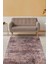 Habarovsk Kahverengi Modern Polyester Dijital Baskı Halı 3