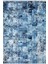 Yaroslavl Mavi Modern Polyester Dijital Baskı Halı 1