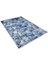 Yaroslavl Mavi Modern Polyester Dijital Baskı Halı 2