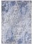 Orenburg Mavi Modern Polyester Dijital Baskı Halı 1